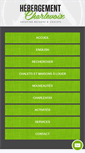 Mobile Screenshot of hebergement-charlevoix.com